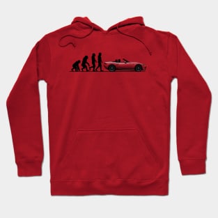 The evolution of the coolest car ever! Hoodie